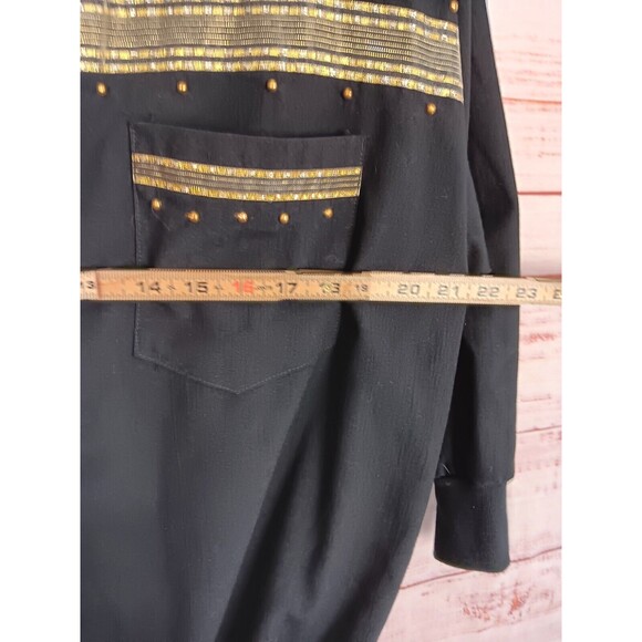 Adolfo Sport  Jacket Top Women’s Medium Vintage  Embroidered - Picture 6 of 6